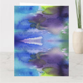 Carte Sticker juif Sabbat Salutations autour du monde (Dos)