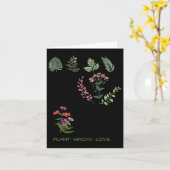Carte Sticker Kindly (Fleur jaune)