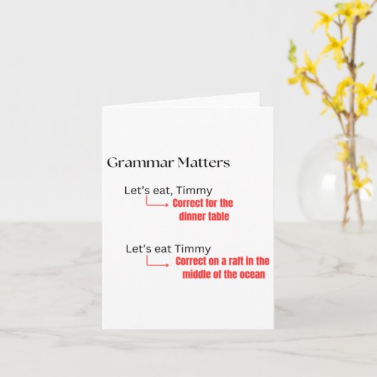 Carte Sticker Plaisir Grammar S (Fleur jaune)