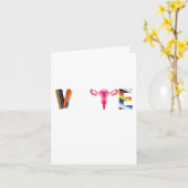 Carte Sticker pour le progrès de l'égalité des votes (Fleur jaune)
