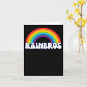 Carte Sticker Pride Rainbros (Fleur jaune)