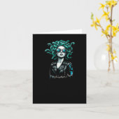 Carte Sticker Rebel Jellyfish (Fleur jaune)