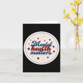 Carte Sticker S Santé Mentale12 (Fleur jaune)
