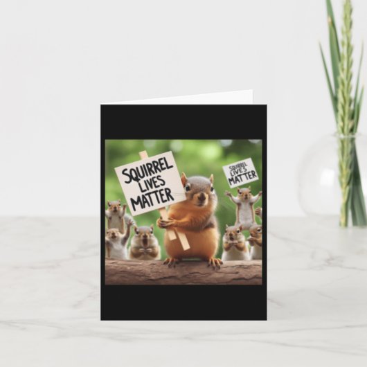 Carte Sticker Squirrel Lives (Devant)