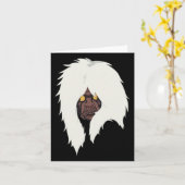 Carte Sticker Turbo Granny (Fleur jaune)
