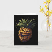 Carte Sticker Vampire ananas (Fleur jaune)