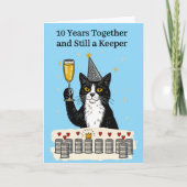 Carte Still a Keeper Ten Tin Cans 10th Anniversary (Devant)