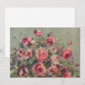 Carte Still Life, Roses de Vargemont | Renoir (Devant / Derrière)