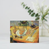 Carte Still Life with Drawing Board de Vincent van Gogh (Debout devant)