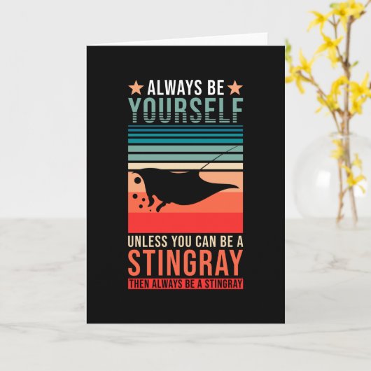 Carte Stingray (Fleur jaune)