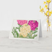 Carte Stock par Tanigami Konan (Fleur jaune)