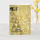 Carte Stoclet fait frire l'attente (Fleur jaune)