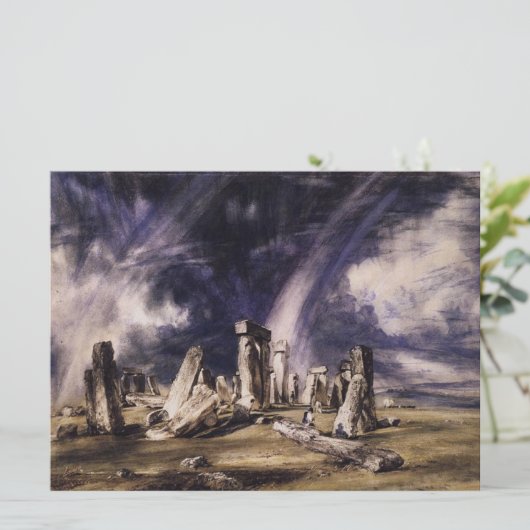 Carte Stonehenge (par John Constable) (Debout devant)