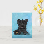 Carte Stoney KiniArt Portrait (Fleur jaune)