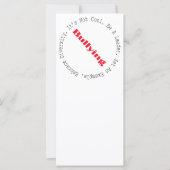 Carte Stop Bullying-Outline by Shirley Taylor (Devant)