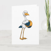 Carte Stork à Bowling avec Bowling ball (Devant)