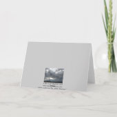 Carte Storm Breaks Over Horse (Dos)