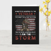 Carte Storm vétéran dit (Fleur jaune)