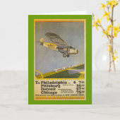 Carte Stout Airlines (Fleur jaune)