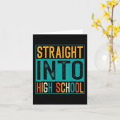 Carte Straight Into (Fleur jaune)