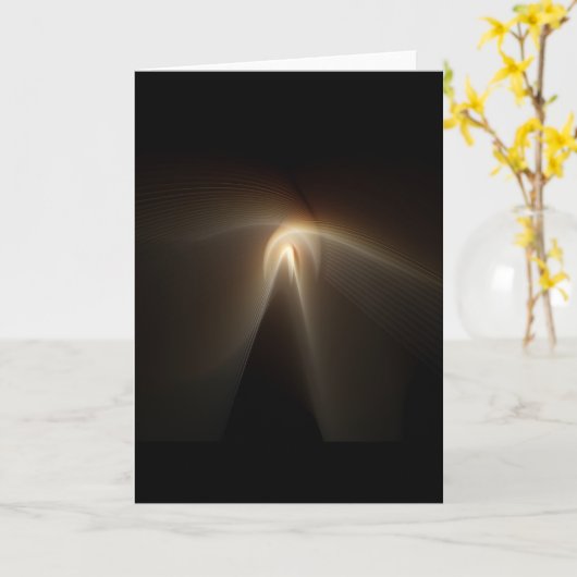 Carte Strange Shape (Fleur jaune)