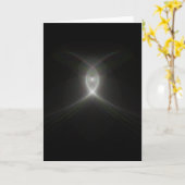 Carte Strange shape 3 (Fleur jaune)