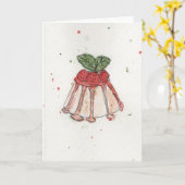 Carte Strawberry Cake (Fleur jaune)