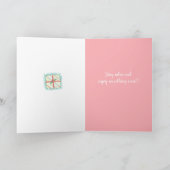 Carte Stress Est Desserts Écrits À L'Arrière Soyez Calme (Intérieur)