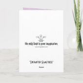 Carte Stress marin enchanté (Dos)