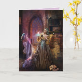 Carte Stress marin enchanté (Fleur jaune)