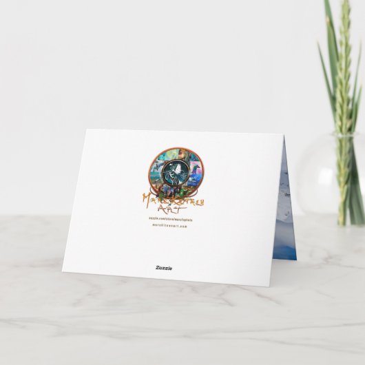 CARTE STRIDER LOUP ARCTIC (Dos)