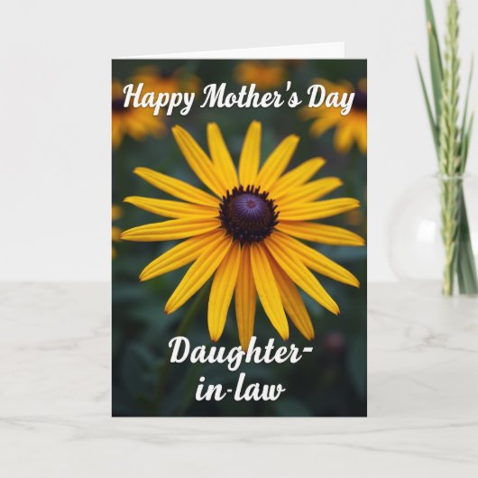 Carte Striped Sunlit Blossom Card (Devant)