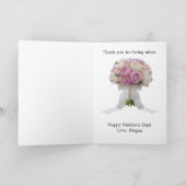 Carte Strong Female Character Role Model Mother's Day (Intérieur)