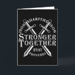 Carte Strongers Together Iron Sharpens Iron Proverbs 27_<br><div class="desc">Strongers Together Iron Sharpens Iron Proverbs 27_17</div>