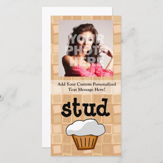 Carte Stud Muffin (Devant / Derrière)