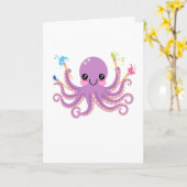 Carte Studio Creative Pieuvre (Fleur jaune)