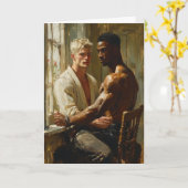 Carte Studio ensoleillé embrasse (Fleur jaune)