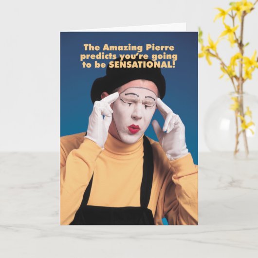 Carte stupéfiante de première de Pierre (Fleur jaune)