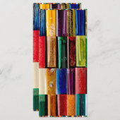 Carte Style : 4" x 9" Parfait pour les distributions pro (Devant / Derrière)