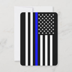 Carte Style américain de Ligne Bleue Fin