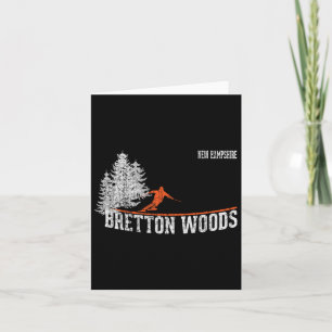 Carte Style Bretton Woods Nh Ski Vintage 1980