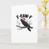 Carte Style créatif décontracté essentiel F Caw F (Fleur jaune)