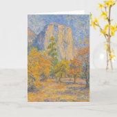 Carte Style impressionniste 'El Capitan de la vallée de  (Fleur jaune)