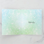 Carte Style moderne bleu Joyeux Anniversaire ami (Intérieur)