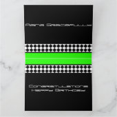 Carte Style noir blanc (Intérieur)