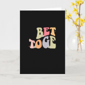 Carte Style pour couples assortis mieux ensemble (Fleur jaune)