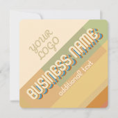 Carte Style Retro-Moderne Inspiré (Devant)