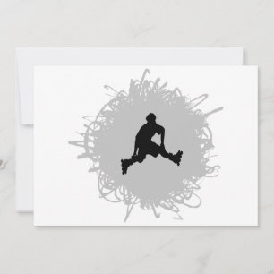 Carte Style Scribble Rollerblading