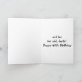 CARTE STYLE SUD TEXTE "À VOTRE ANNIVERSAIRE" (Intérieur)