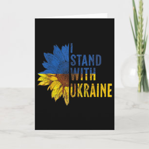 Carte Su Ower Drapeau Ukraine Femmes Je Suis Avec Ukrain